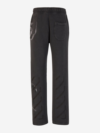 Outlet online Off-White Hombre Joggers Estampado Algodón color Gris Oscuro sku 521-002859 01 - Foto 3