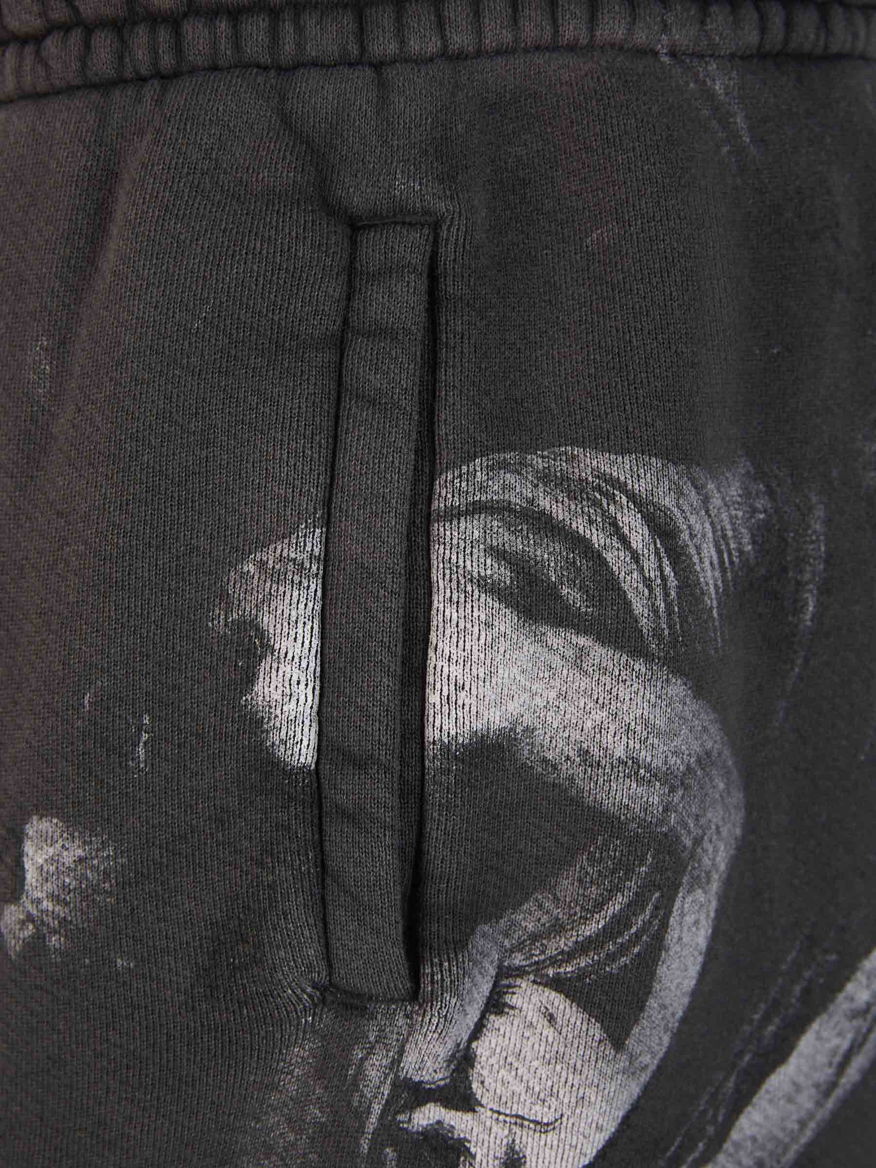Outlet online Off-White Hombre Joggers Estampado Algodón color Gris Oscuro sku 521-002859 01 - Foto 4