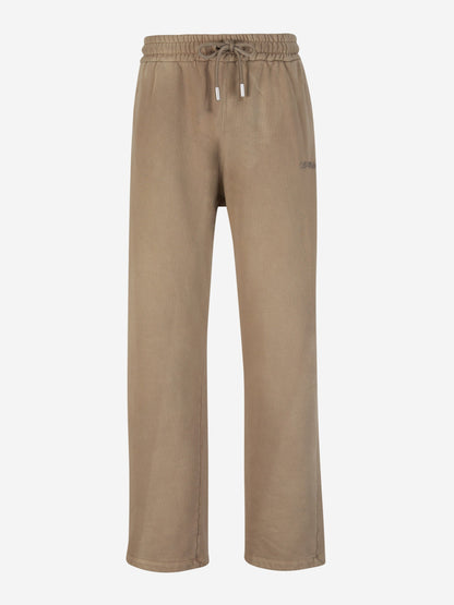 Outlet online Off-White Hombre Joggers Rectos Algodón color Topo sku 521-002860 01 - Foto 1