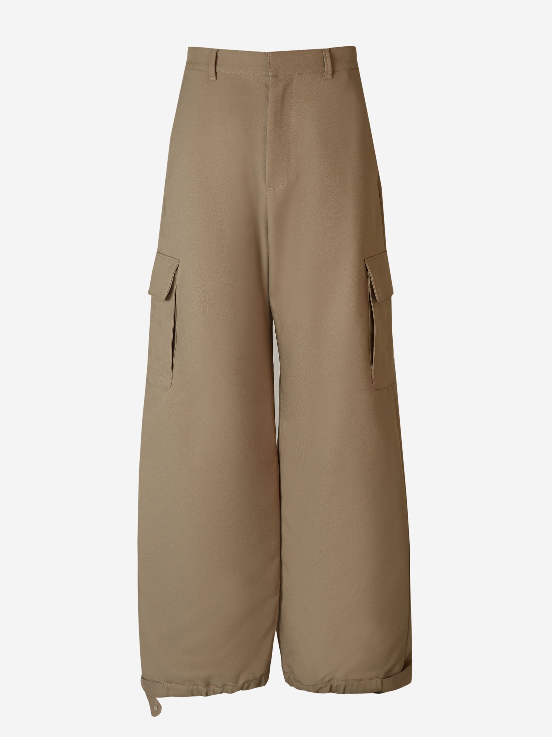 Outlet online Off-White Hombre Pantalones Cargo Algodón color Crema sku 521-002861 01 - Foto 1