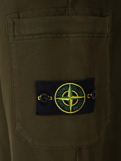 Outlet online Stone Island Hombre Joggers Algodón Parche color Verde Oscuro sku 521-002879 01 - Foto 4