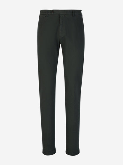 Outlet online Santa Eulalia Hombre Pantalones Formales Algodón color Verde Oscuro sku 521-002904 04 - Foto 1