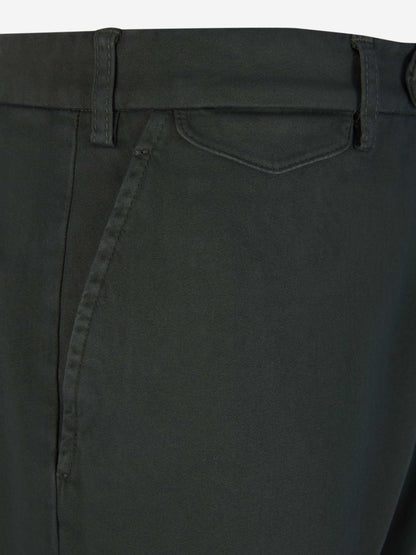 Outlet online Santa Eulalia Hombre Pantalones Formales Algodón color Verde Oscuro sku 521-002904 04 - Foto 3
