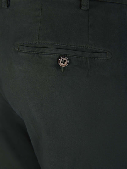 Outlet online Santa Eulalia Hombre Pantalones Formales Algodón color Verde Oscuro sku 521-002904 04 - Foto 4