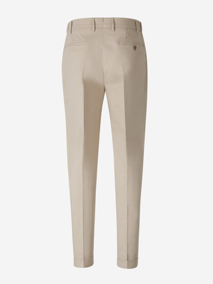 Outlet online Santa Eulalia Hombre Pantalones Algodón Liso color Beis sku 521-002905 01 - Foto 2