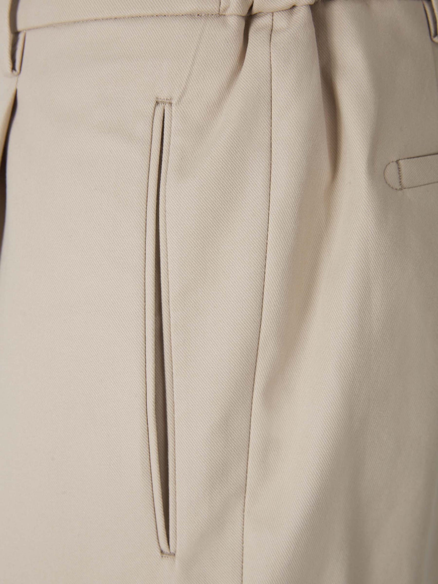 Outlet online Santa Eulalia Hombre Pantalones Algodón Liso color Beis sku 521-002905 01 - Foto 3