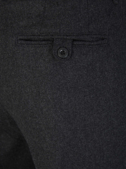 Outlet online Incotex Slacks Hombre Pantalones Lana Elástica color Gris Antracita sku 521-002919 01 - Foto 4