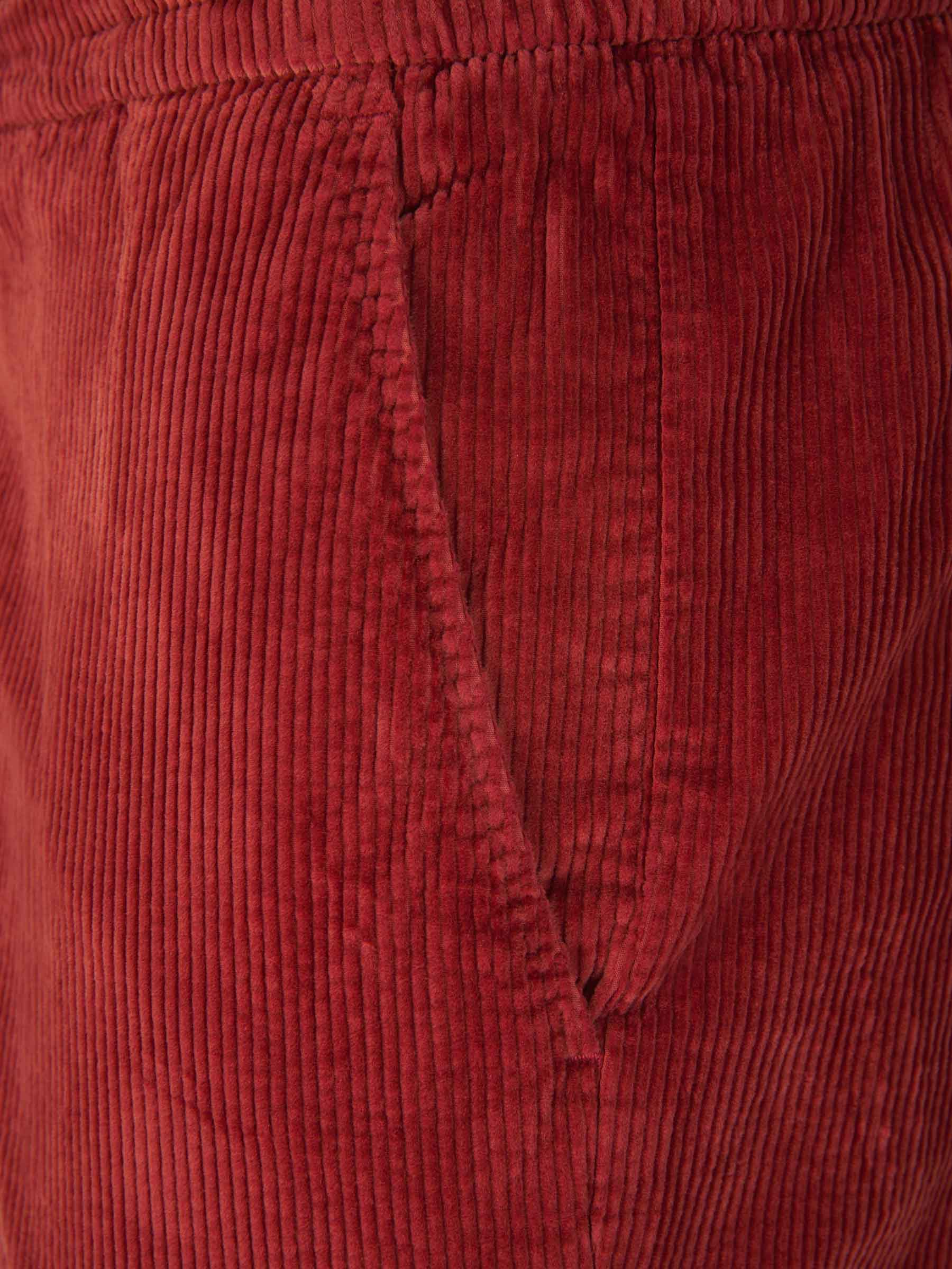 Marco Pescarolo Joggers Pana Algodón color Rojo sku 521-002924 04 - Foto 4