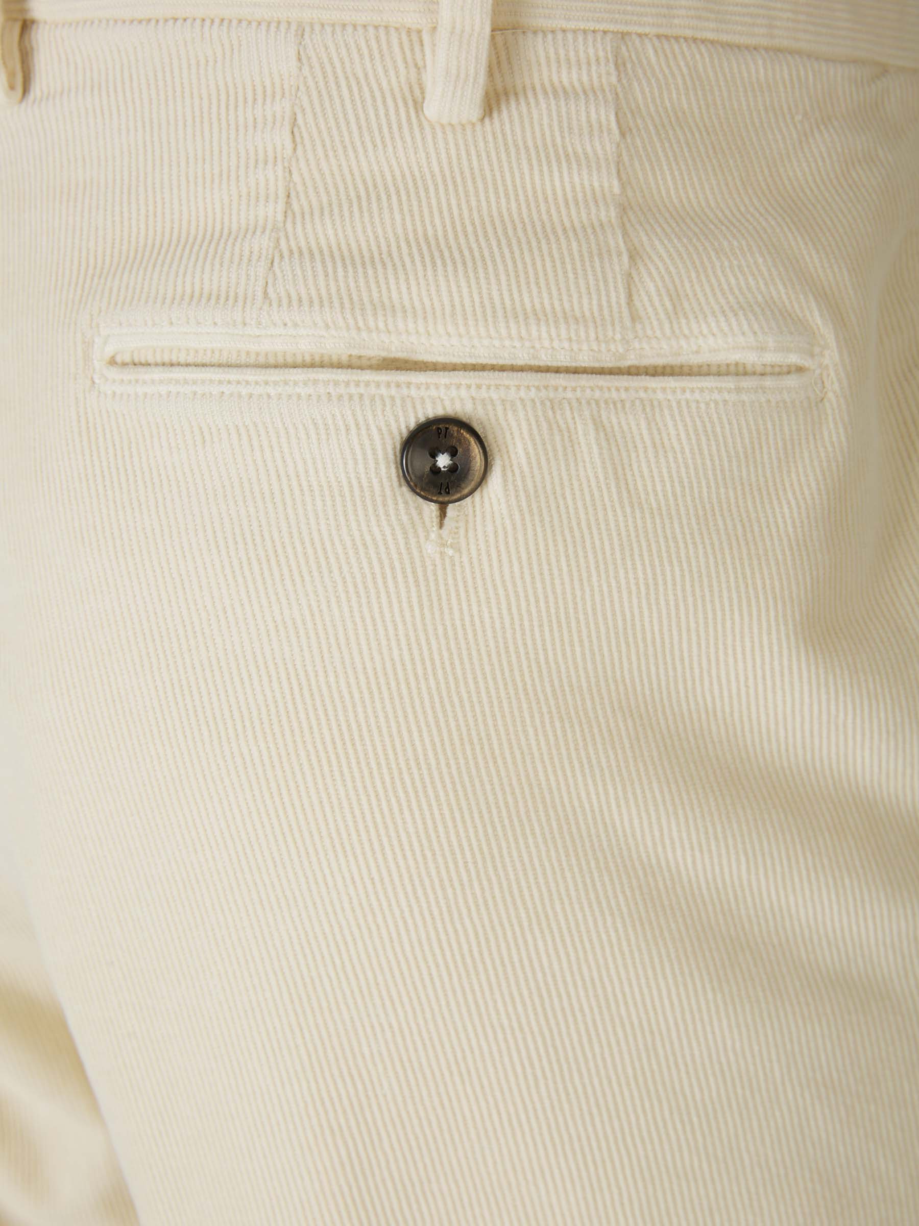 Outlet online PT Torino Hombre Pantalones Micropana Algodón color Beis sku 521-002930 05 - Foto 5