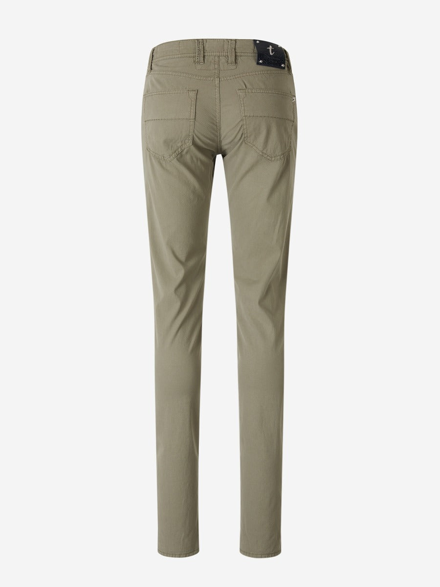 Tramarossa Jeans Slim Fit color Verde Militar sku 522-001950 02 - Foto 6