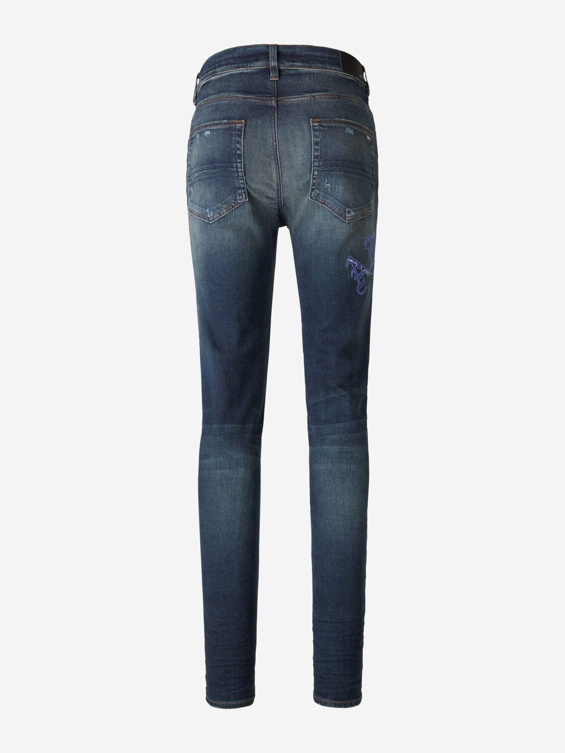 Amiri Jeans Logo Vintage color Azul Denim sku 522-002202 01 - Foto 1