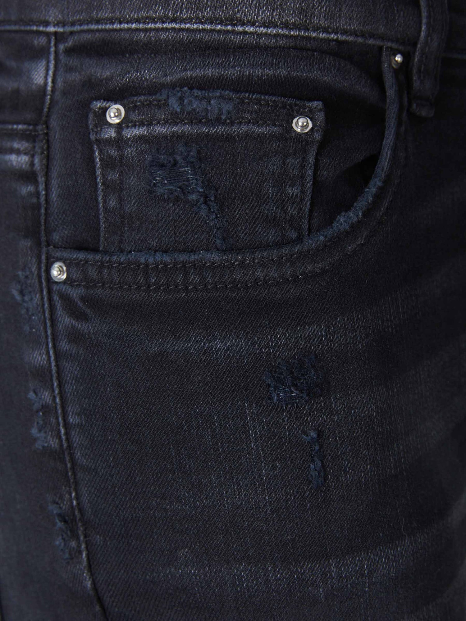 Amiri Jeans Logo Acuarela color Negro sku 522-002206 01 - Foto 3
