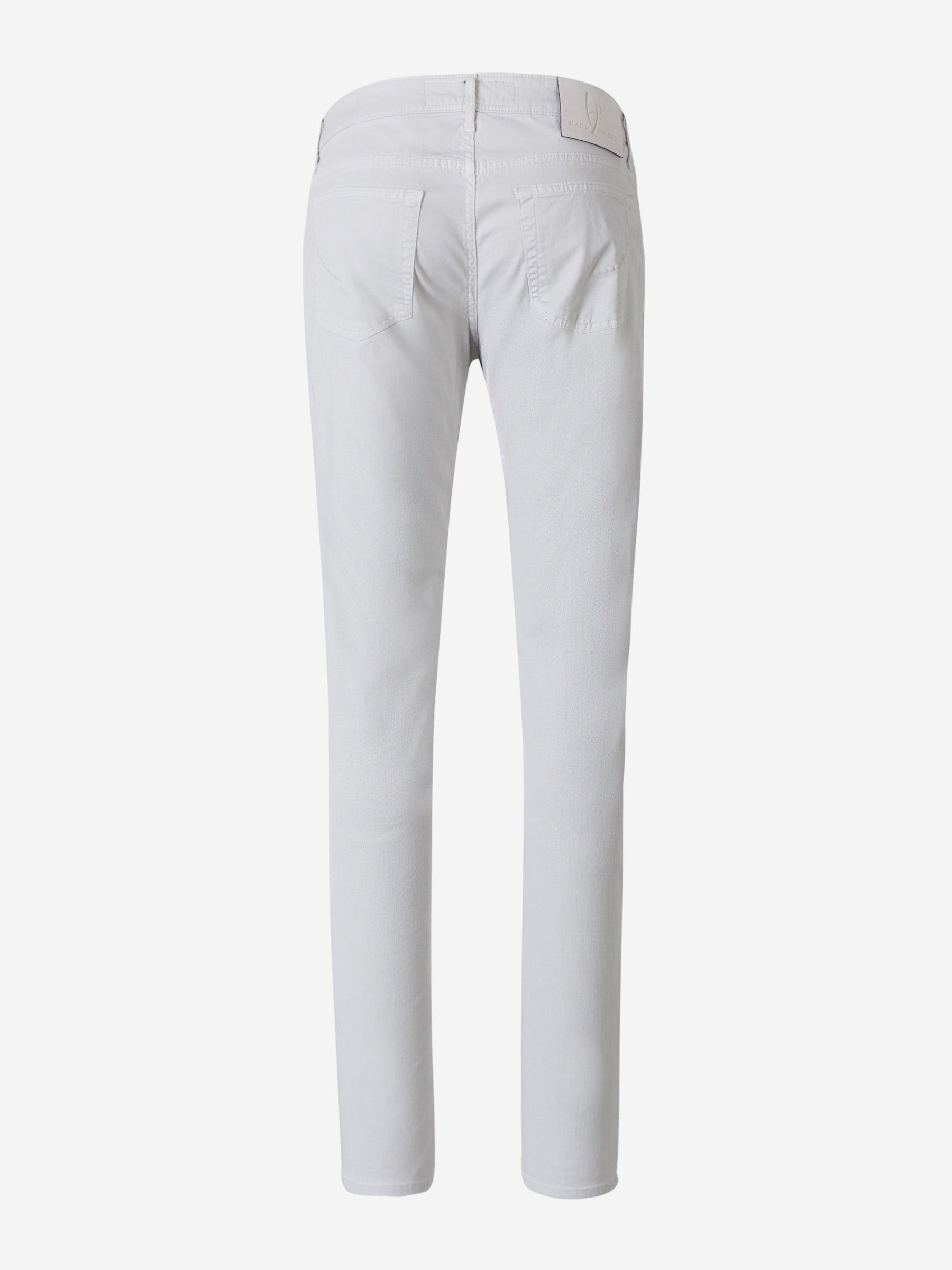 Hand Picked Pantalones Algodón 5 Bolsillos color Gris Claro sku 522-002220 03 - Foto 6