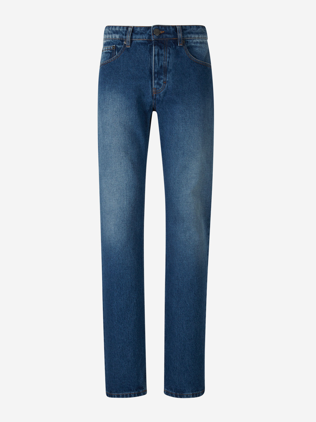 Ami Paris Jeans Rectos Algodón color Azul Denim sku 522-002230 01 - Foto 1