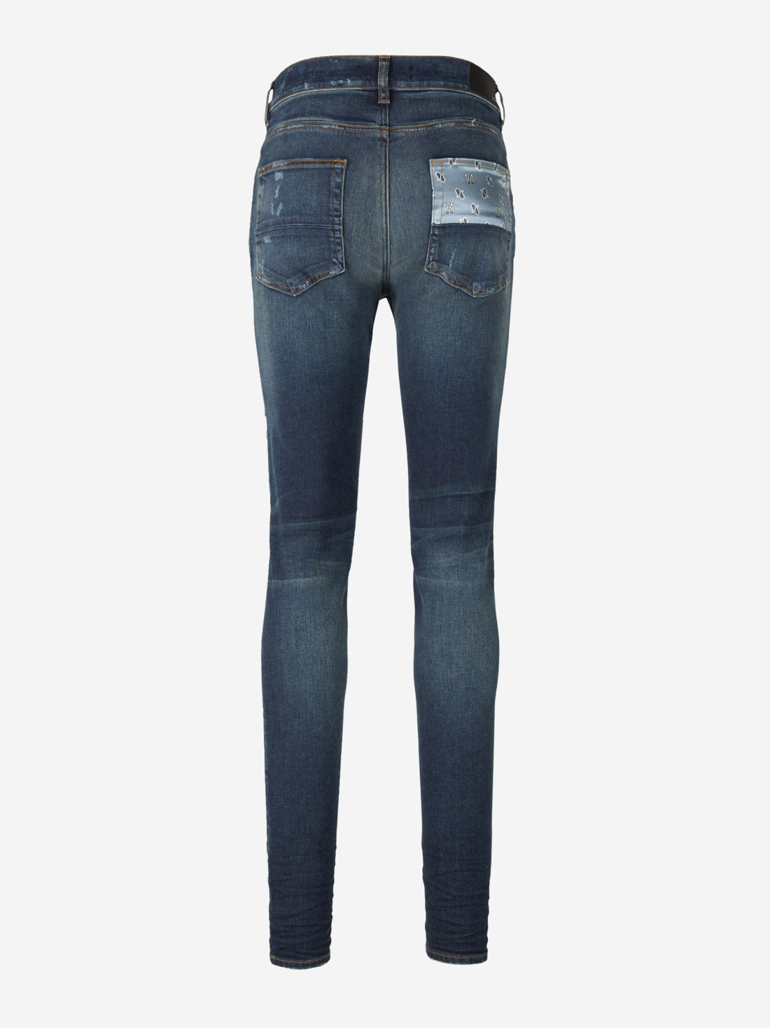 Amiri Jeans Bandana Art Patch color Azul Cobalto sku 522-002245 01 - Foto 2