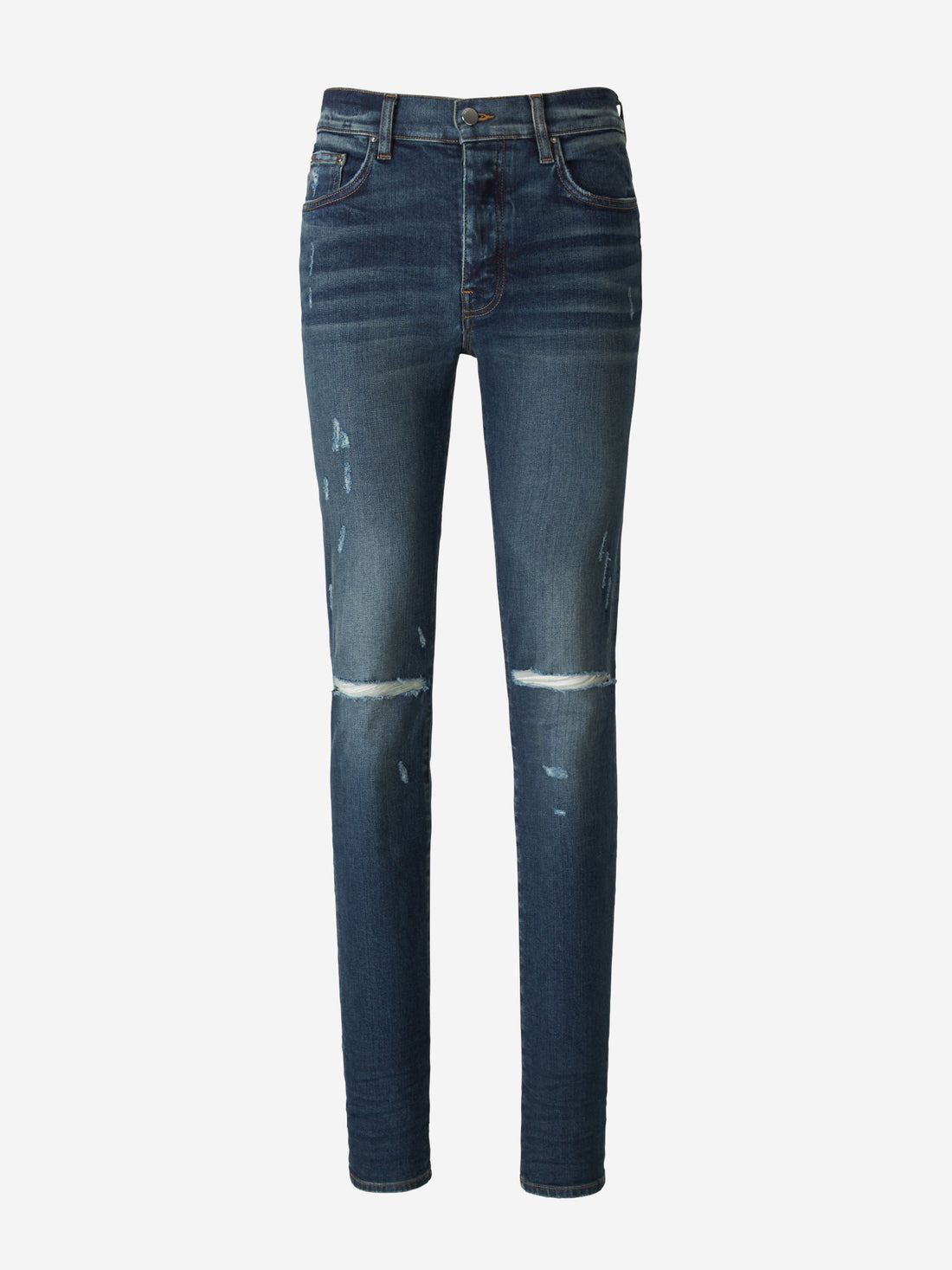 Amiri Jeans Detalles Desgarrados color Azul Denim sku 522-002248 01 - Foto 1