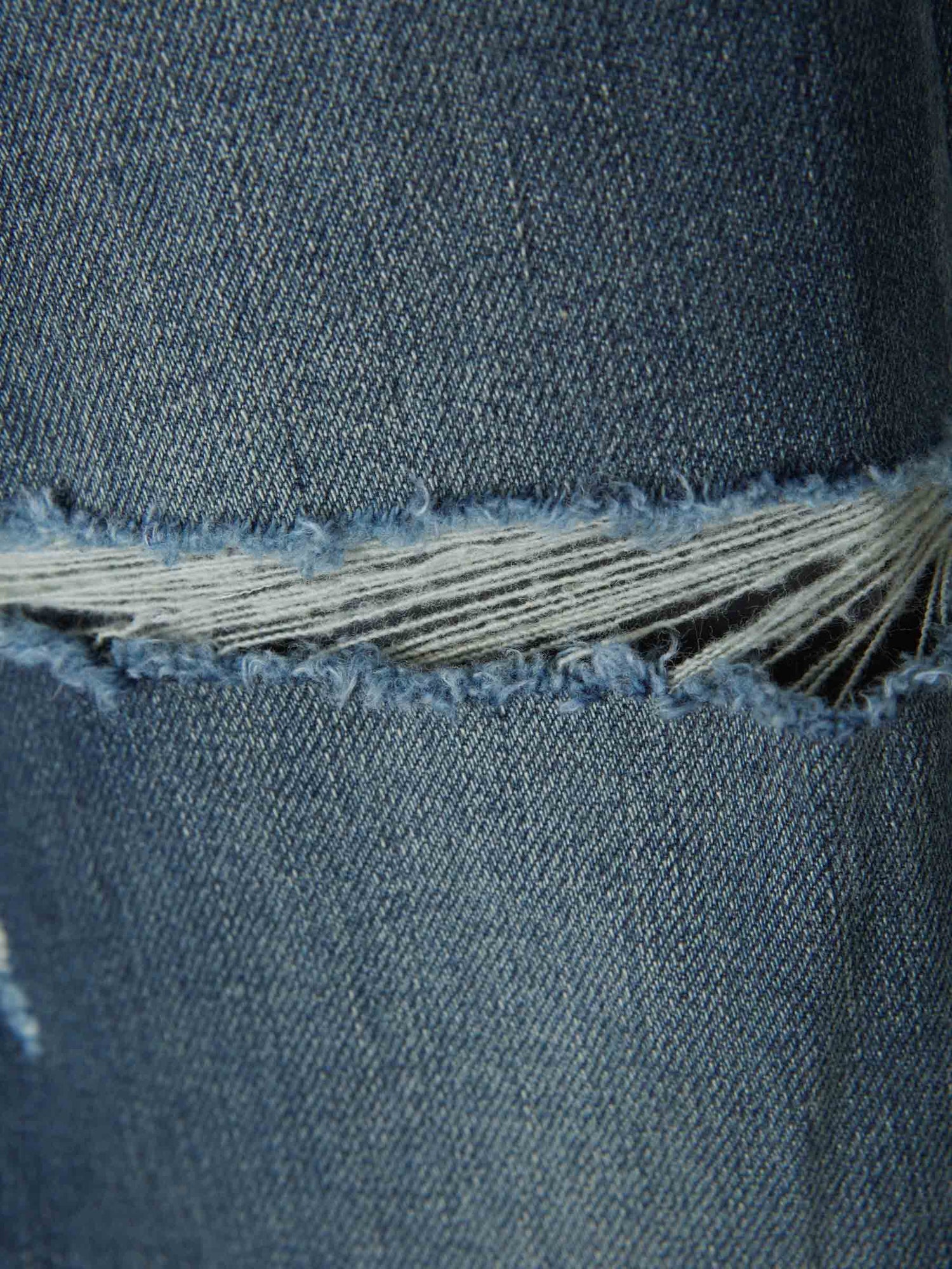 Amiri Jeans Detalles Desgarrados color Azul Denim sku 522-002248 01 - Foto 4