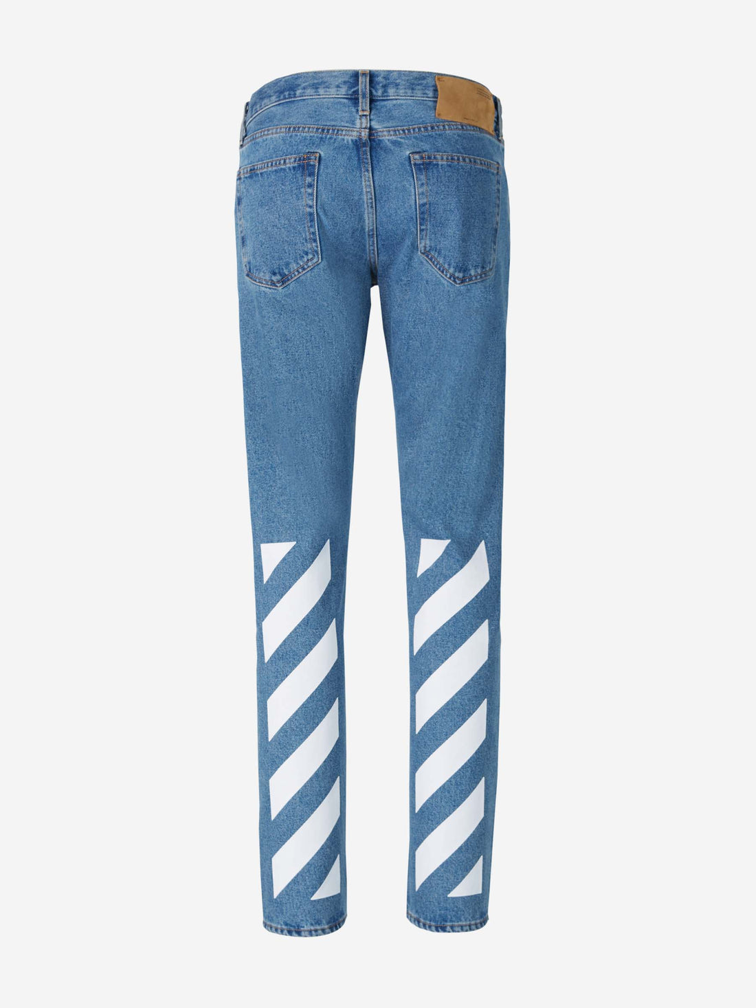 Off-White Jeans Rayas Diagonales color Azul Denim sku 522-002321 01 - Foto 2