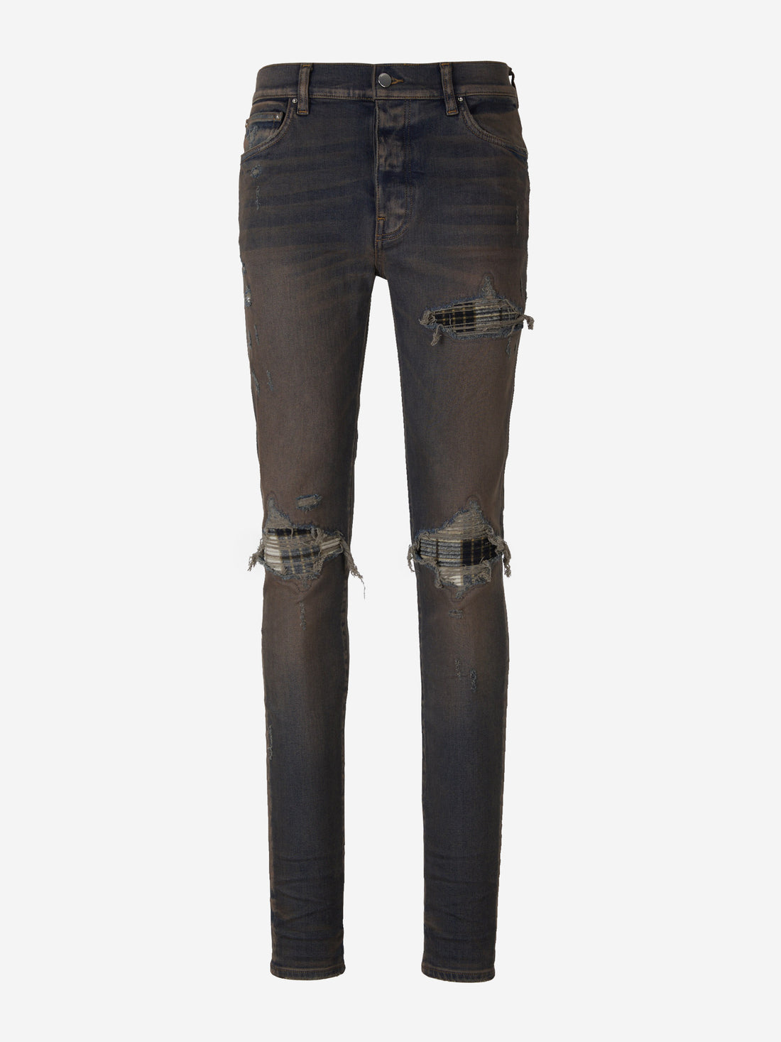 Amiri Jeans Parche Contraste color Azul Cobalto sku 522-002386 01 - Foto 1