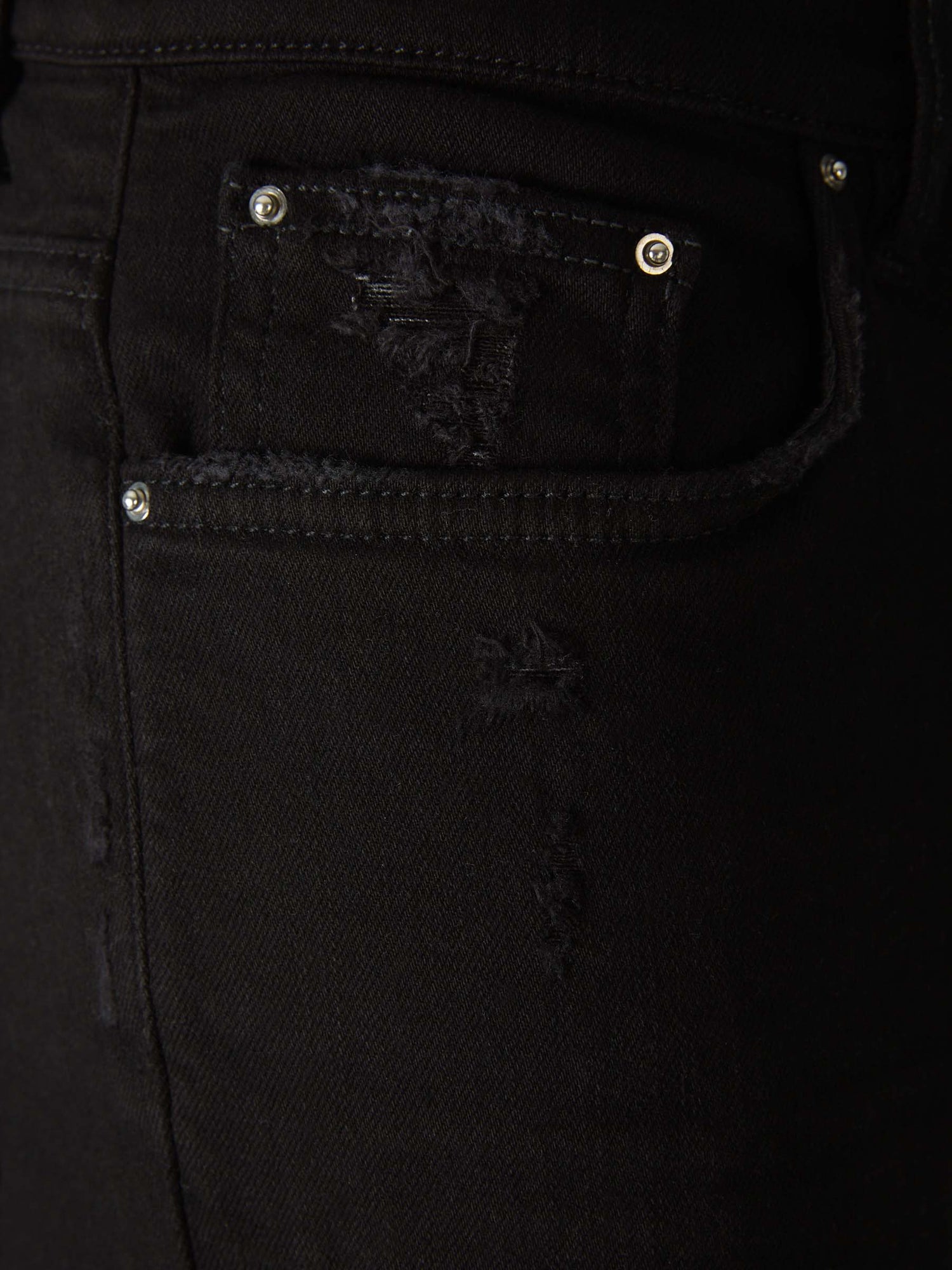 Amiri Jeans Bandana Slim color Negro sku 522-002390 01 - Foto 3