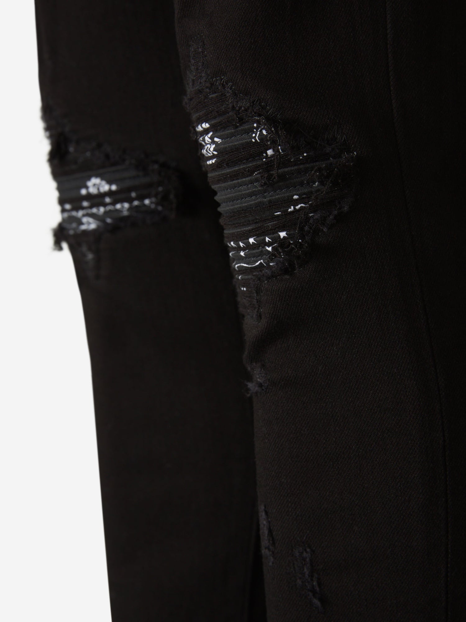 Amiri Jeans Bandana Slim color Negro sku 522-002390 01 - Foto 4