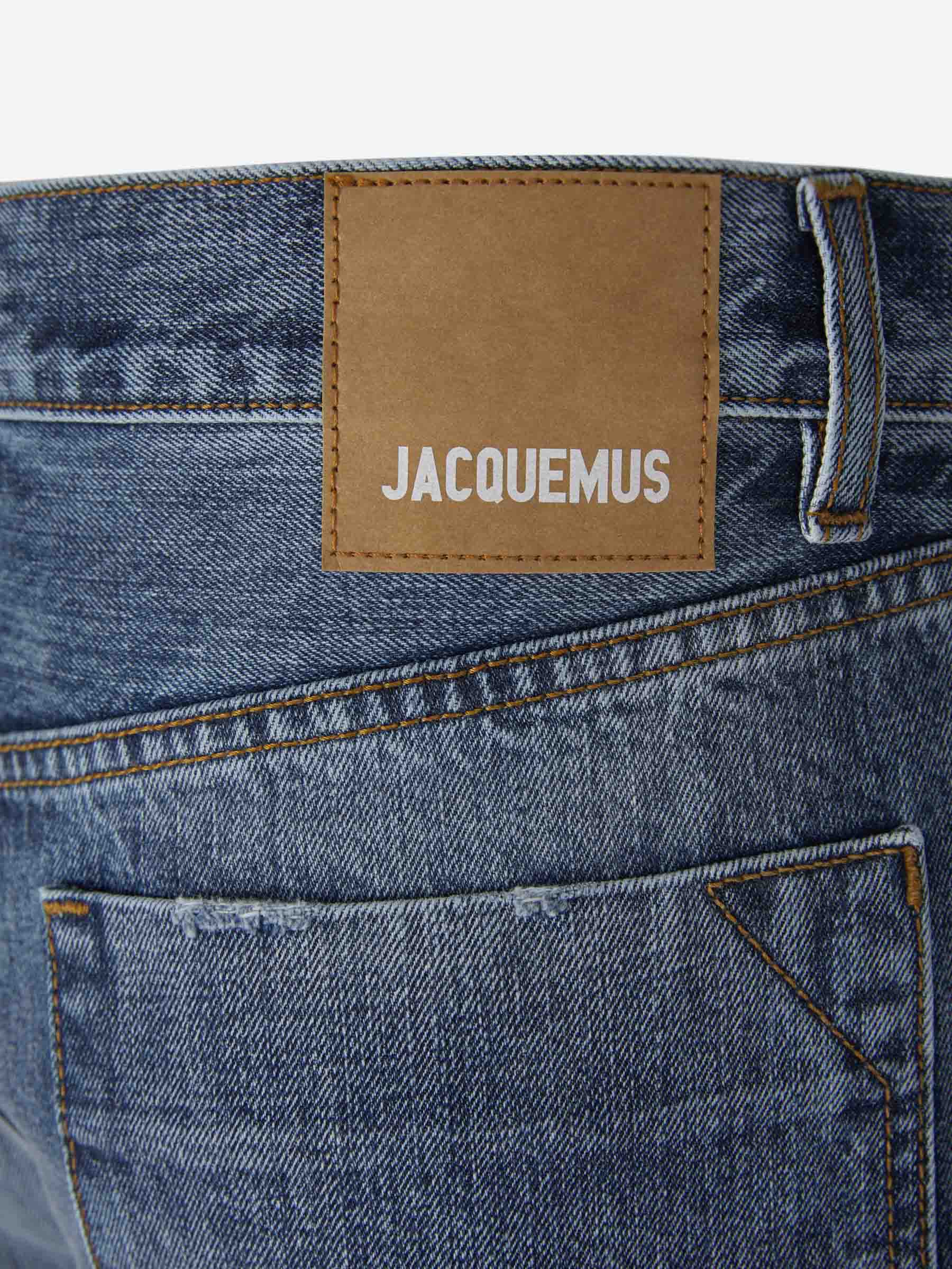 Jacquemus Jeans Le De Nîmes Suno color Azul Cobalto sku 522-002395 01 - Foto 5