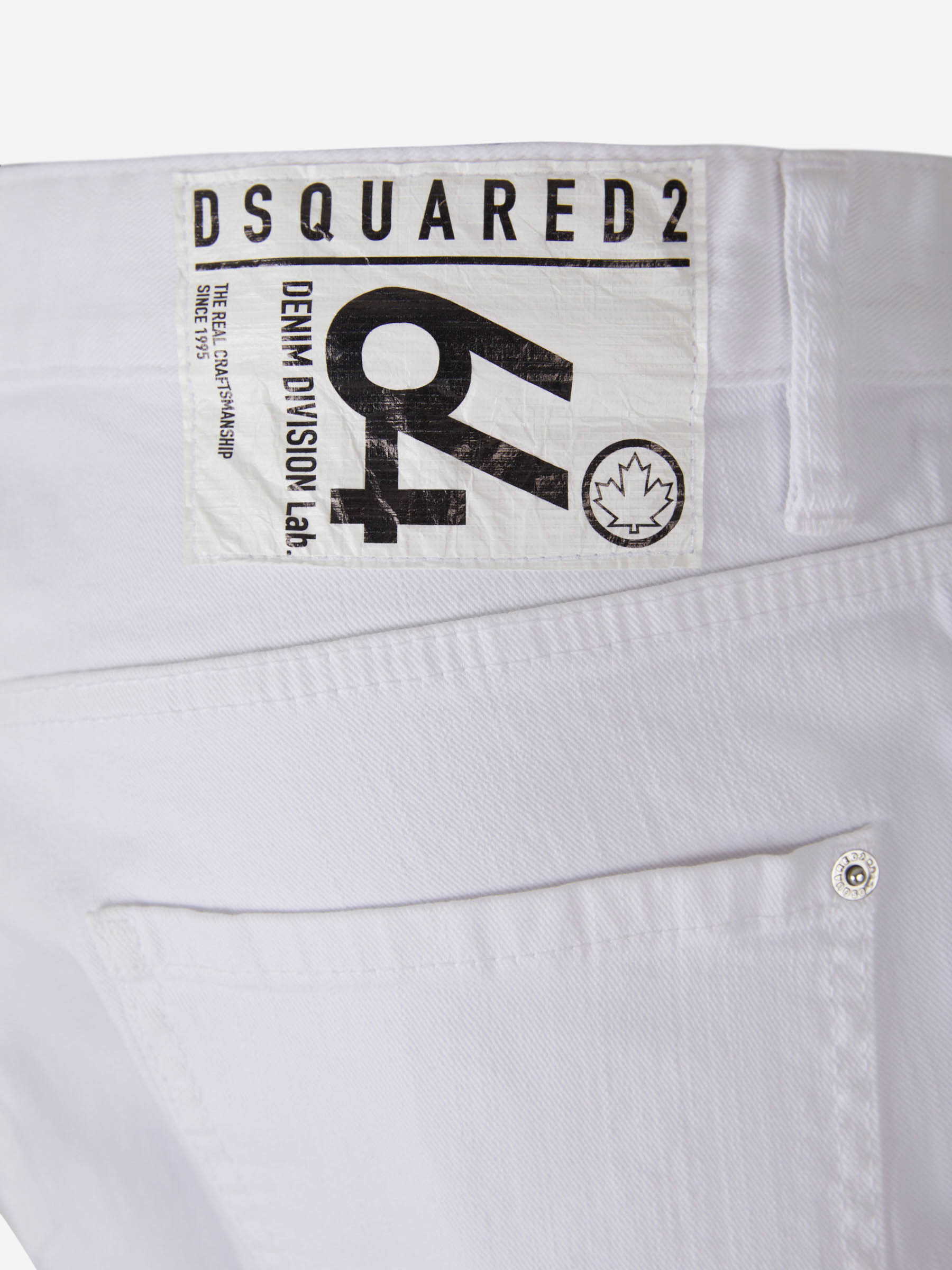 Dsquared2 Jeans Tidy Bikers color Blanco sku 522-002434 01 - Foto 5