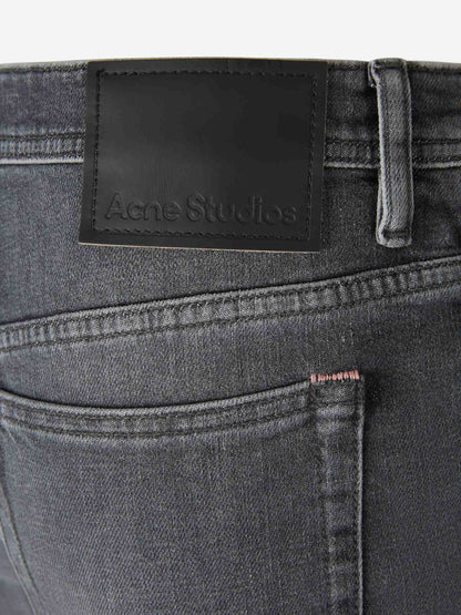Outlet online Acne Studios Hombre Jeans Slim River color Gris Antracita sku 522-002453 01 - Foto 5