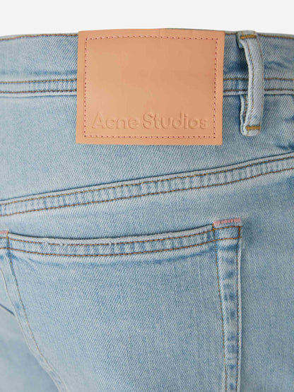 Acne Studios Jeans Slim River color Azul Denim sku 522-002455 01 - Foto 5