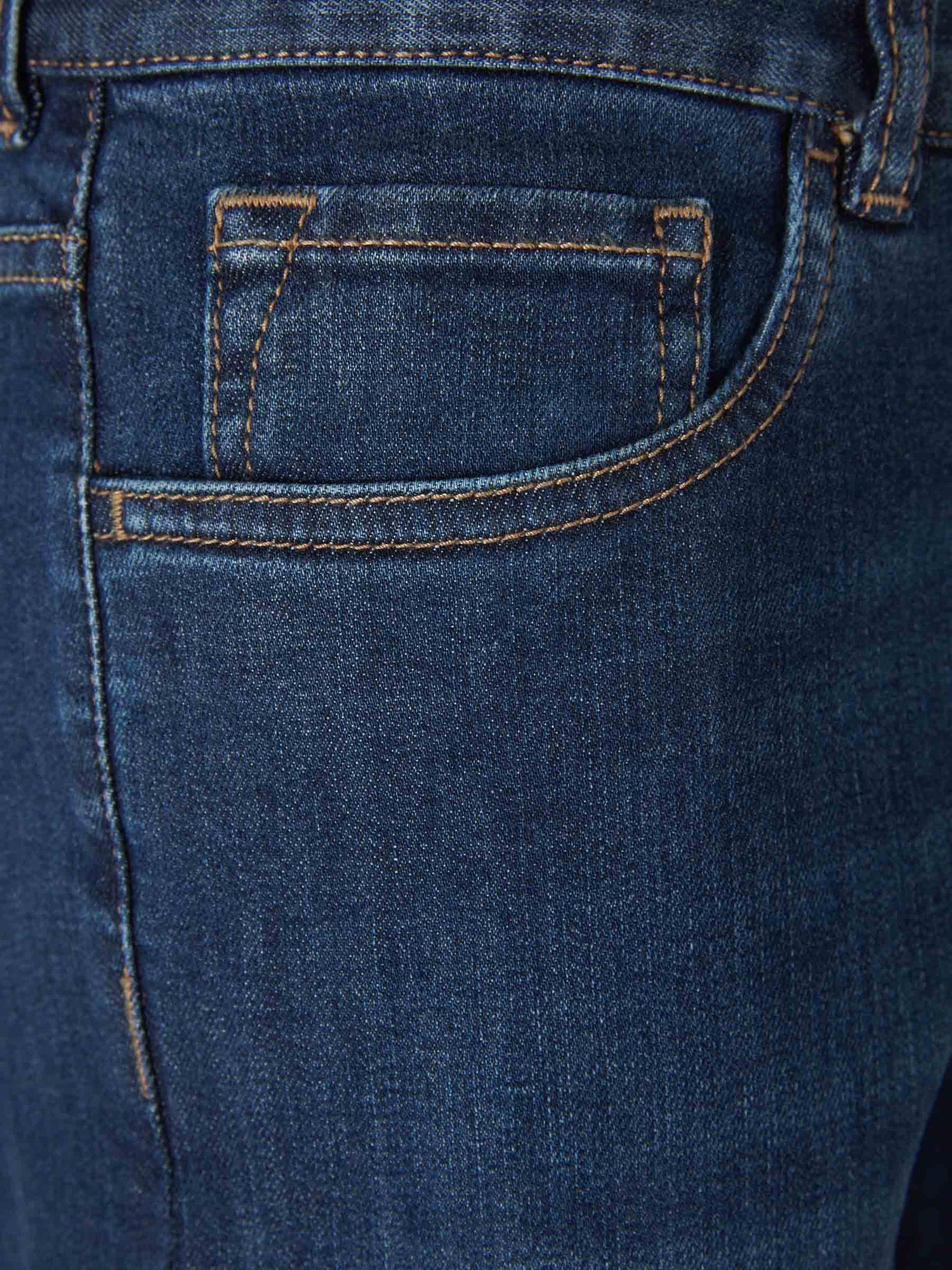 Canali Jeans Straight Algodón color Azul Marino sku 522-002466 01 - Foto 3