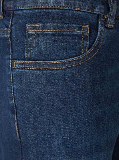 Canali Jeans Straight Algodón color Azul Marino sku 522-002466 01 - Foto 3