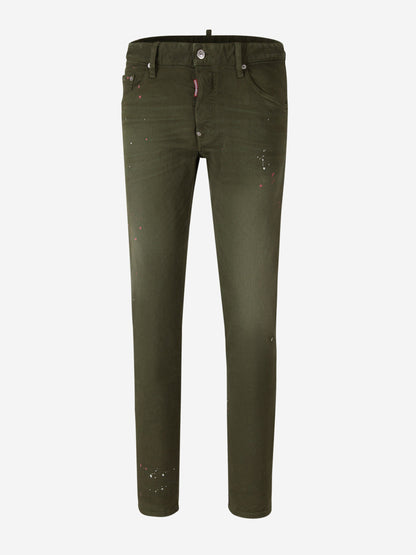 Dsquared2 Jeans Skater color Verde Militar sku 522-002501 03 - Foto 1