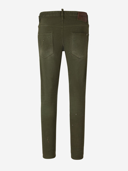 Dsquared2 Jeans Skater color Verde Militar sku 522-002501 03 - Foto 2