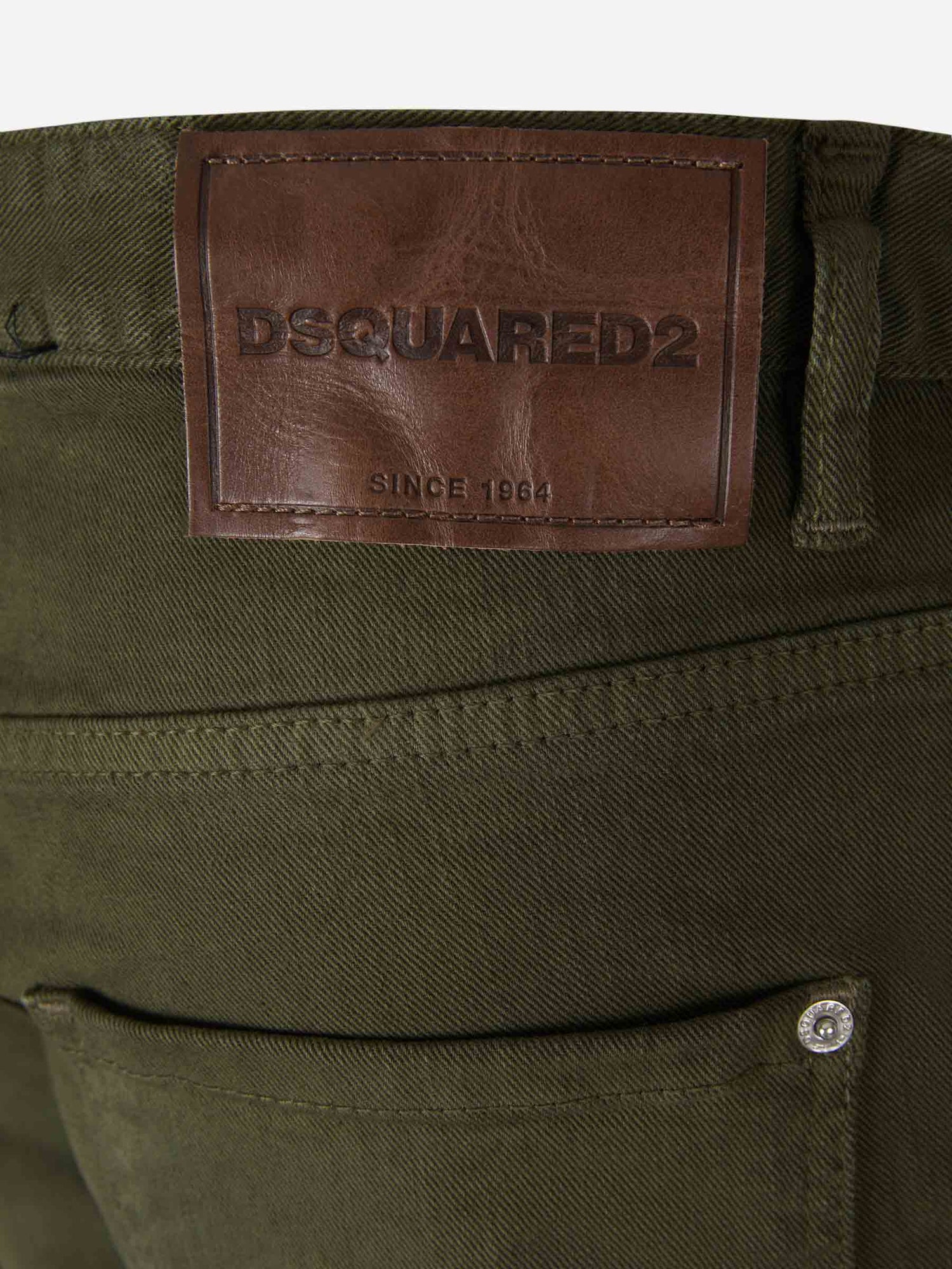 Dsquared2 Jeans Skater color Verde Militar sku 522-002501 03 - Foto 3