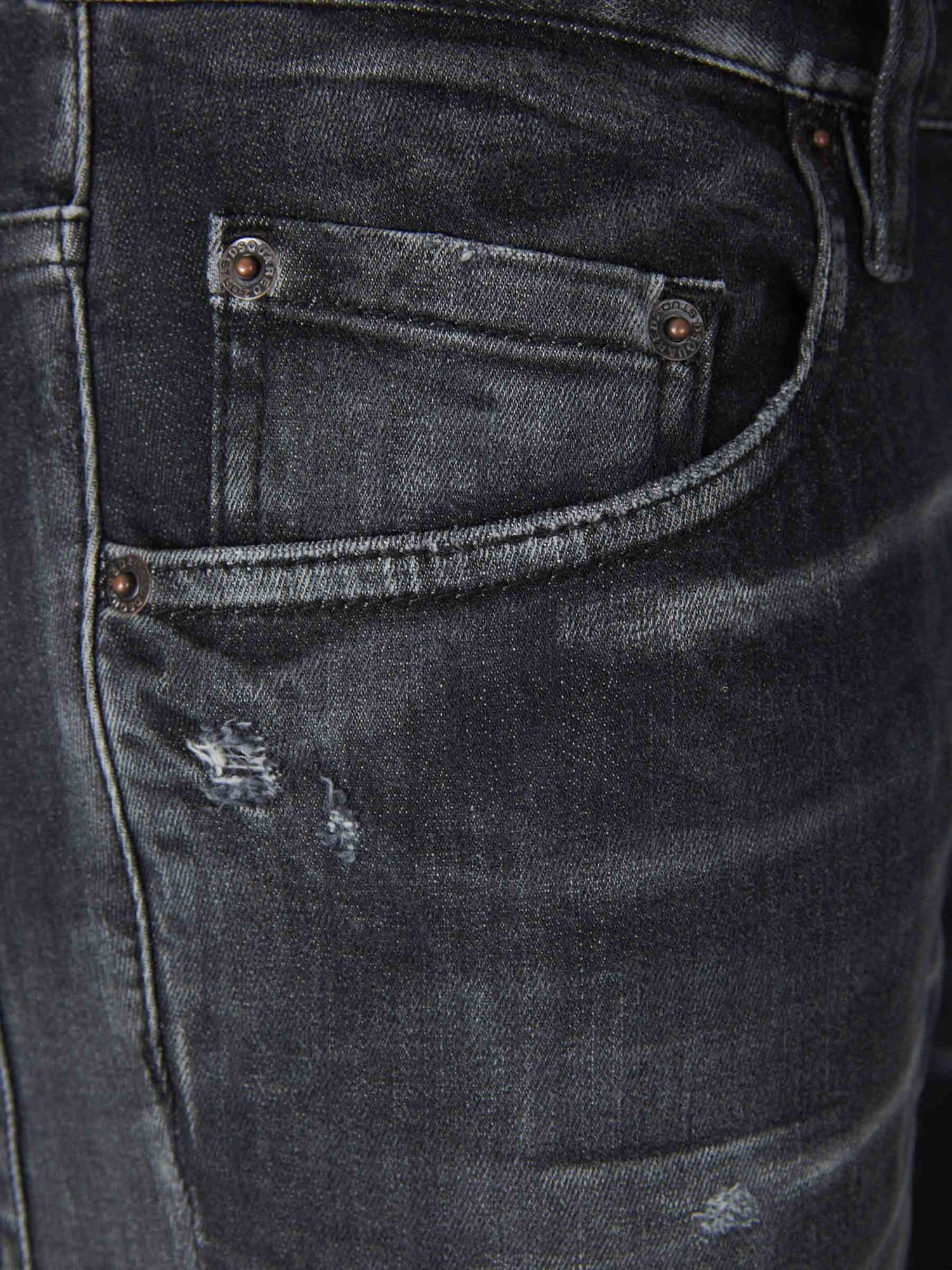 Dsquared2 Jeans Skinny Super Twinky color Gris Antracita sku 522-002508 01 - Foto 3