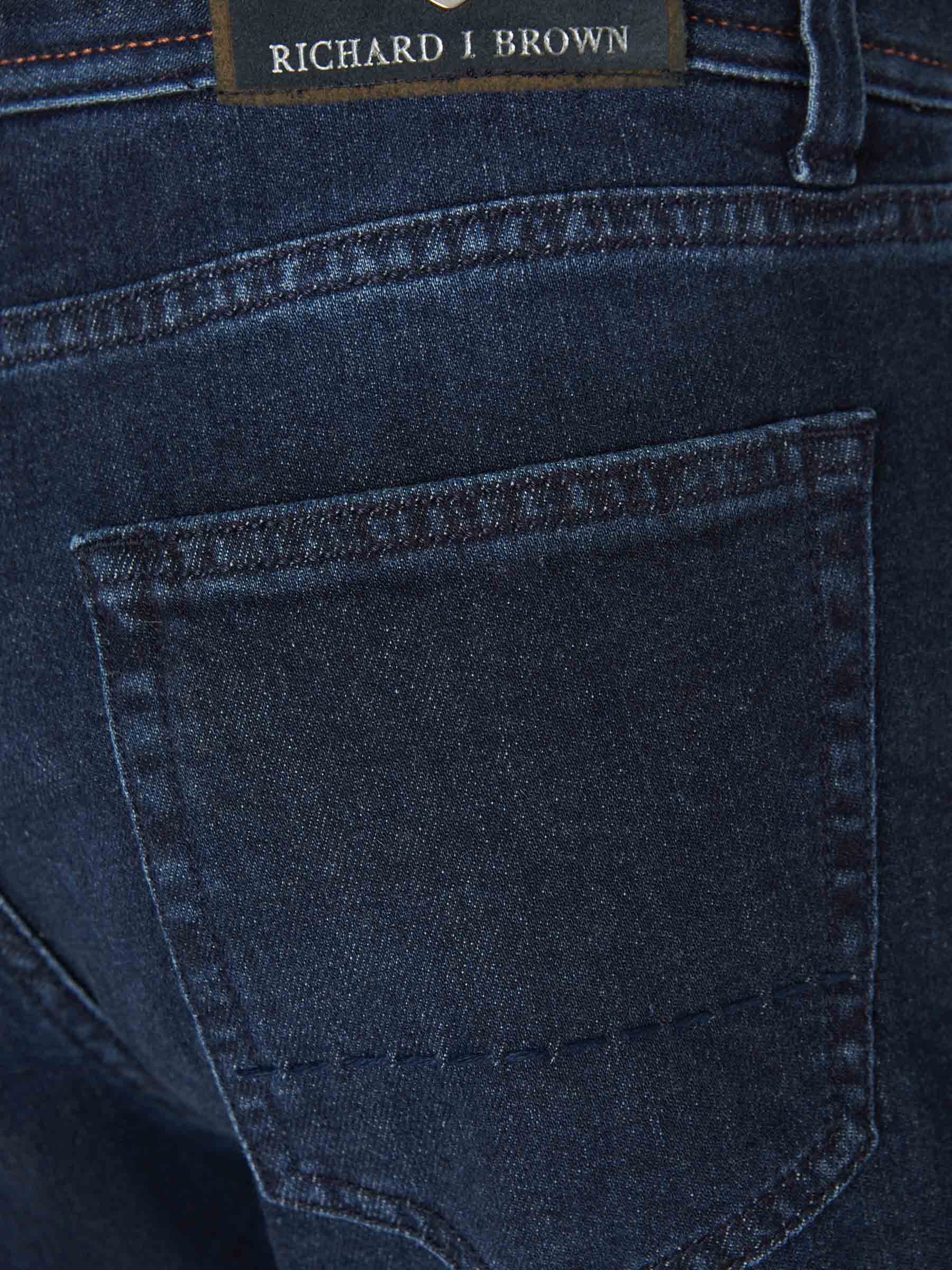 Outlet online Richard J. Brown Hombre Jeans Straight Milano color Azul Marino sku 522-002514 01 - Foto 4