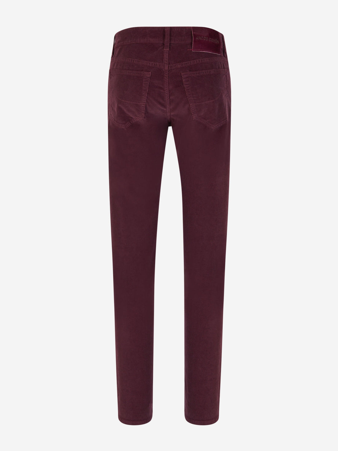 Outlet online Jacob Cohën Hombre Pantalones Bard Micro Pana color Burdeos sku 522-002532 04 - Foto 2