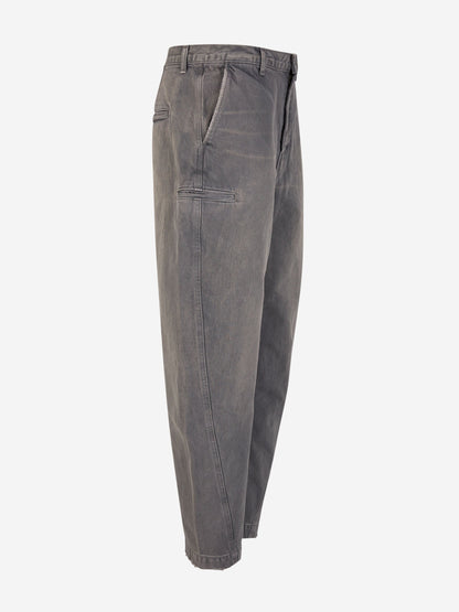 Outlet online John Elliott Hombre Jeans Wide Leg Sendai color Gris Piedra sku 522-002546 01 - Foto 3