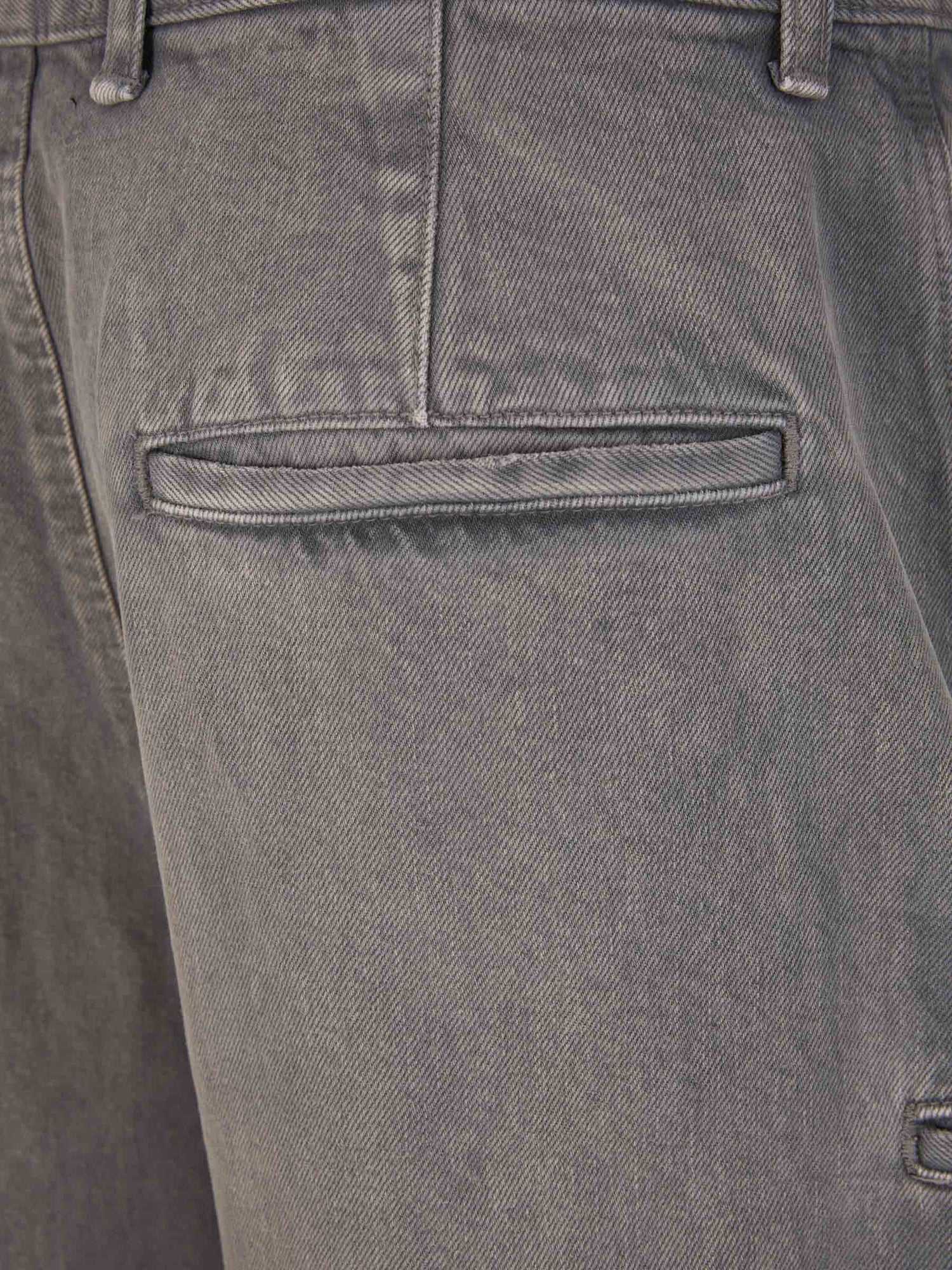 John Elliott Jeans Wide Leg Sendai color Gris Piedra sku 522-002546 01 - Foto 4
