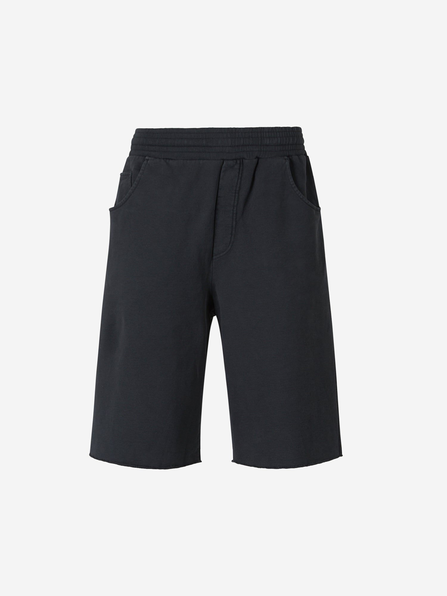Acne Studios Bermudas Deportivas Algodón color Gris Antracita sku 523-000551 01 - Foto 1