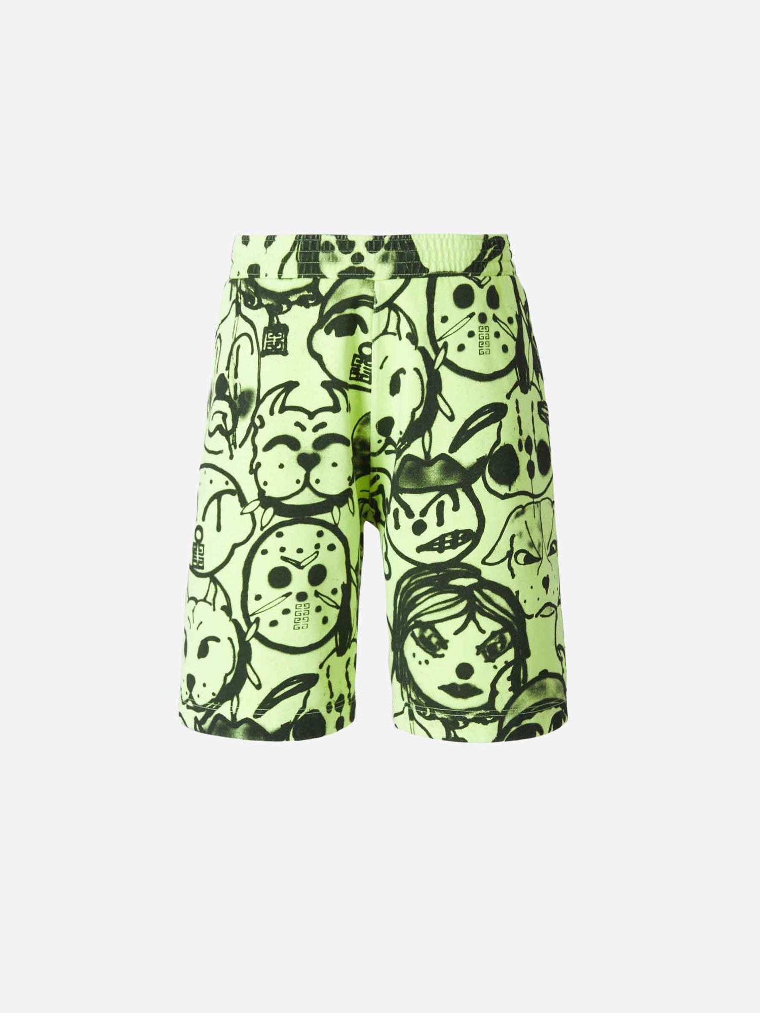 Givenchy Bermudas Gráfico Fluor color Verde Lima sku 523-000644 01 - Foto 1