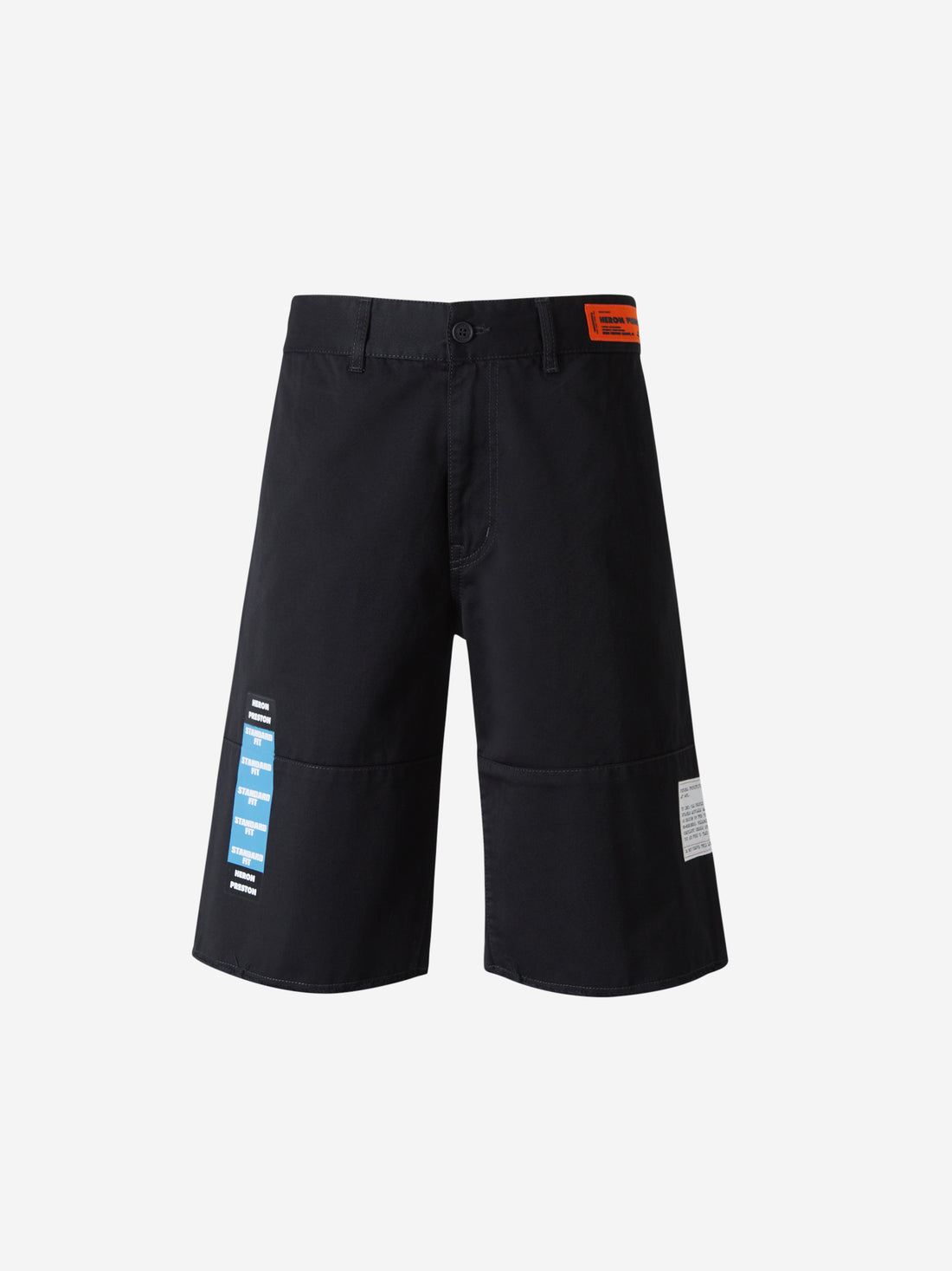 Heron Preston Bermudas Algodón color Negro sku 523-000682 01 - Foto 1