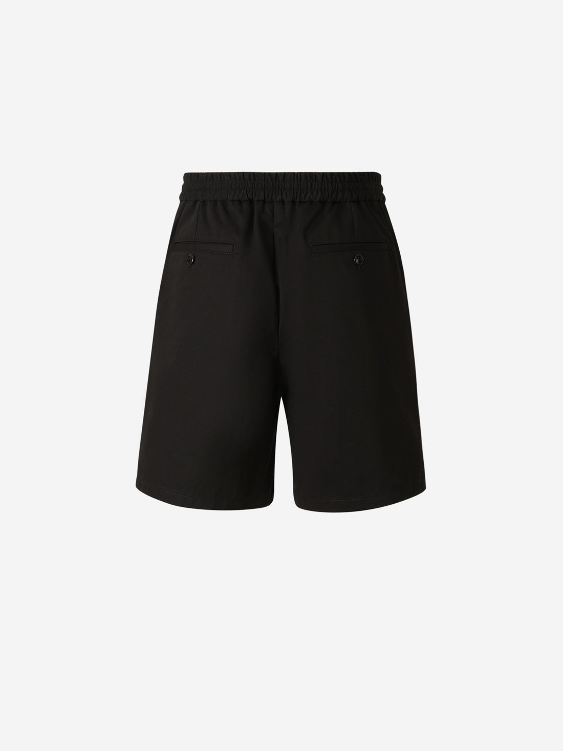 Ami Paris Bermudas Algodón color Negro sku 523-000745 02 - Foto 2