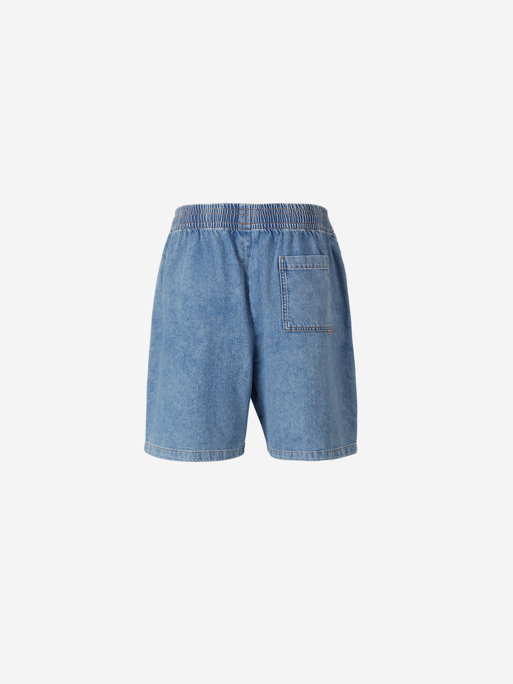Acne Studios Bermudas Denim Logo color Azul Denim sku 523-000772 01 - Foto 2