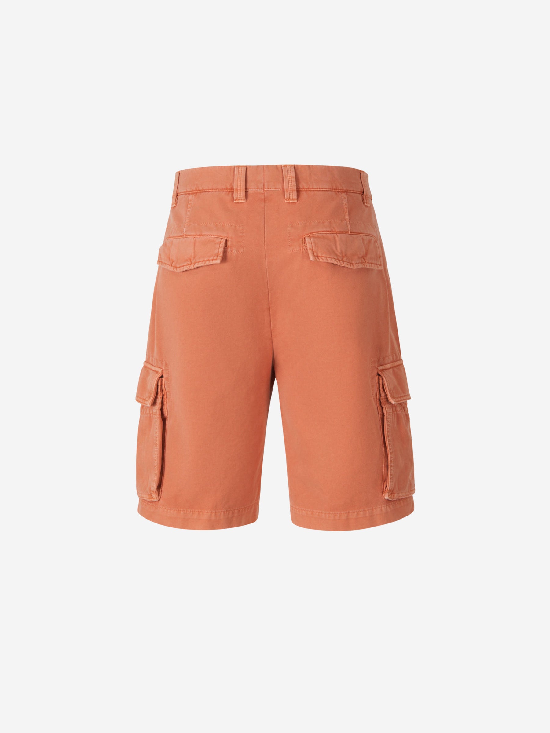 Brunello Cucinelli Bermudas Cargo Algodón color Salmón sku 523-000776 01 - Foto 3