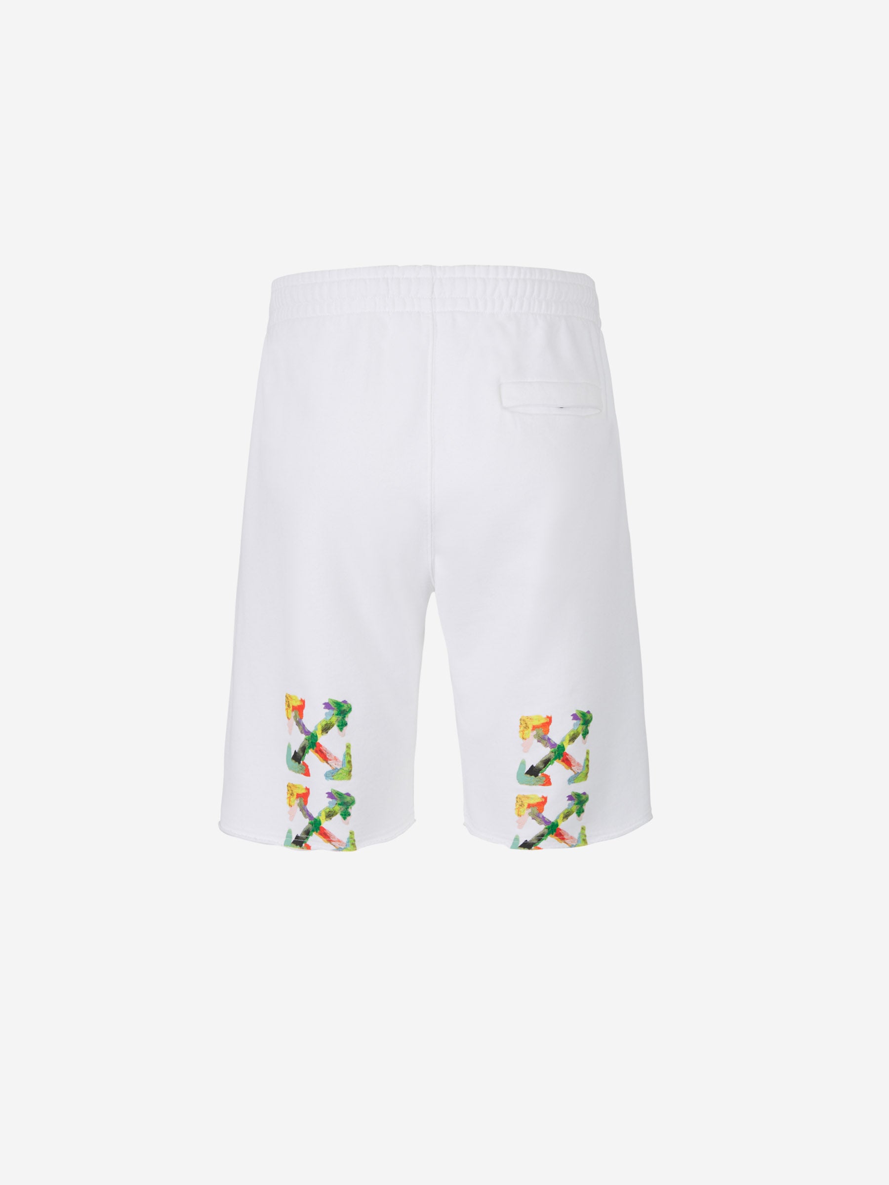 Off-White Bermudas Brush Arrows color Negro sku 523-000787 02 - Foto 2