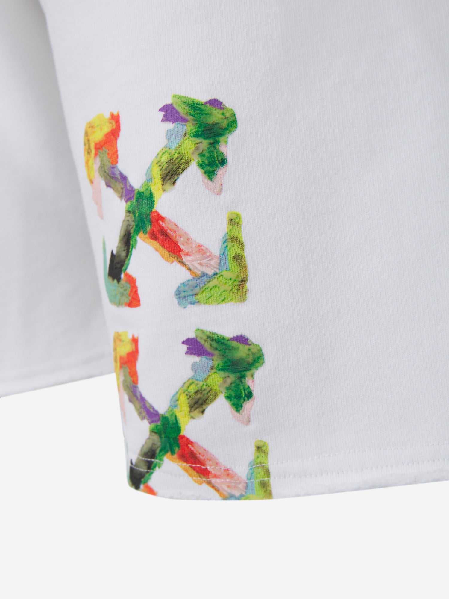 Off-White Bermudas Brush Arrows color Negro sku 523-000787 02 - Foto 5