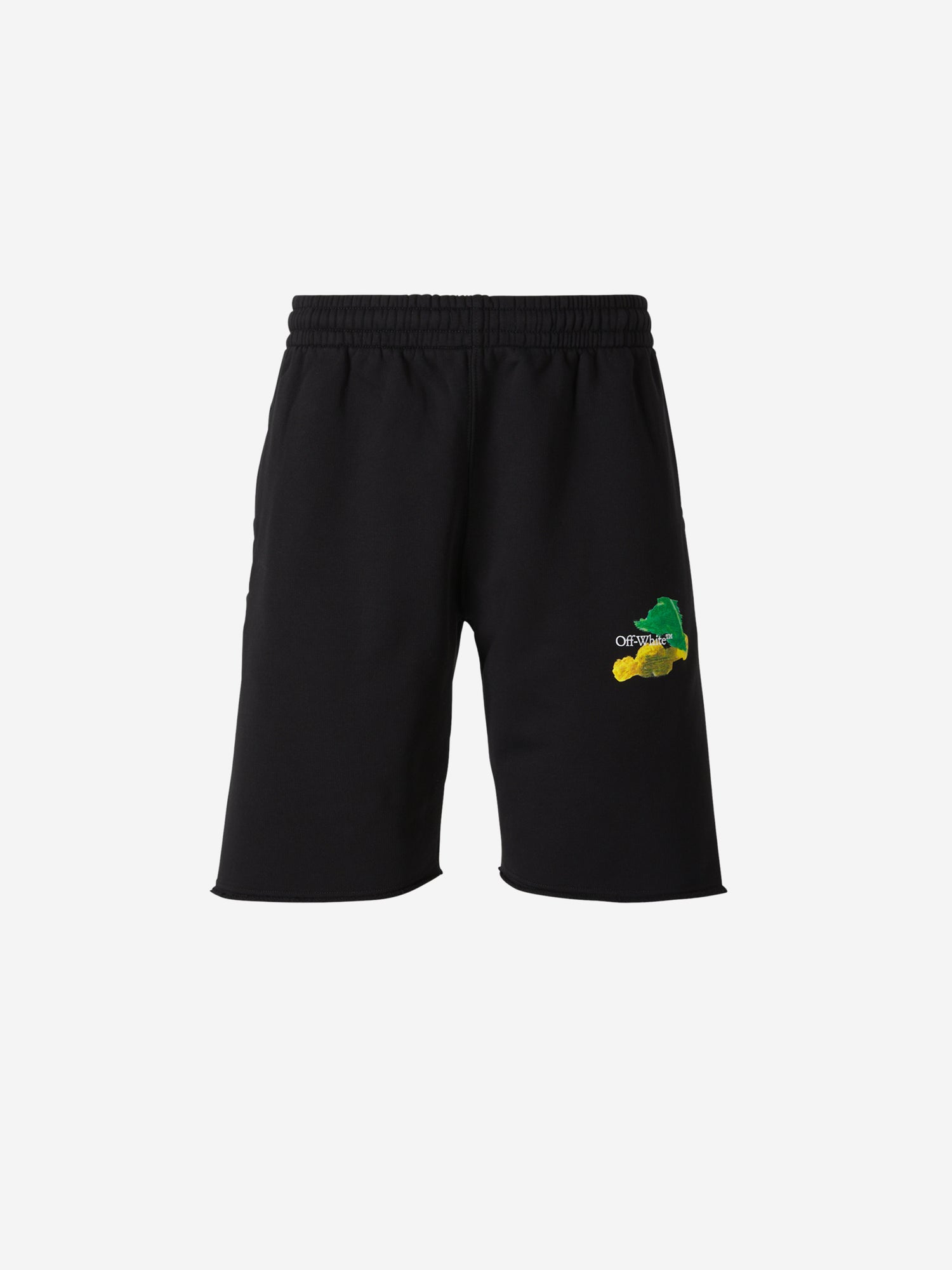 Off-White Bermudas Brush Arrows color Negro sku 523-000787 02 - Foto 7