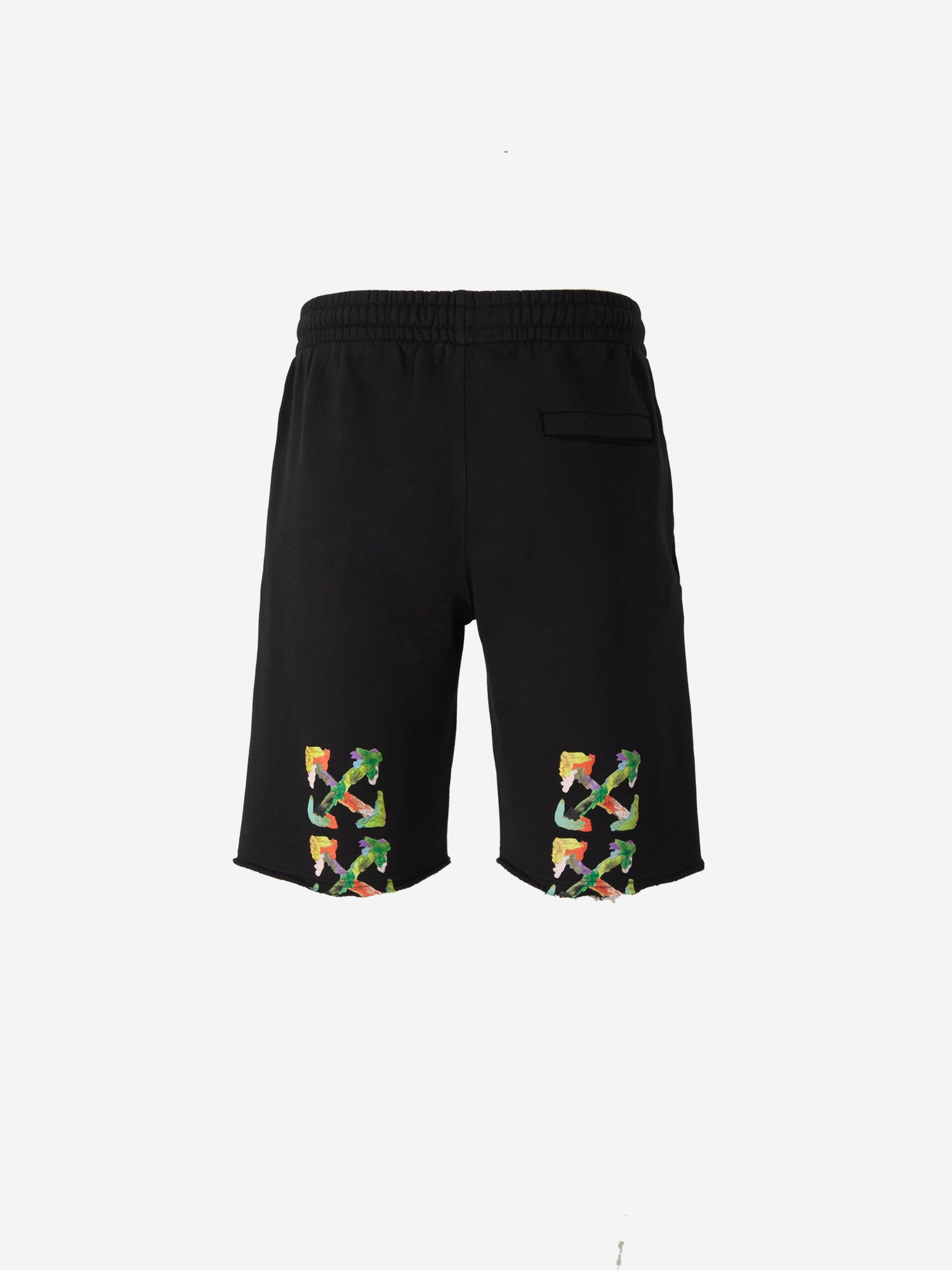 Off-White Bermudas Brush Arrows color Negro sku 523-000787 02 - Foto 8