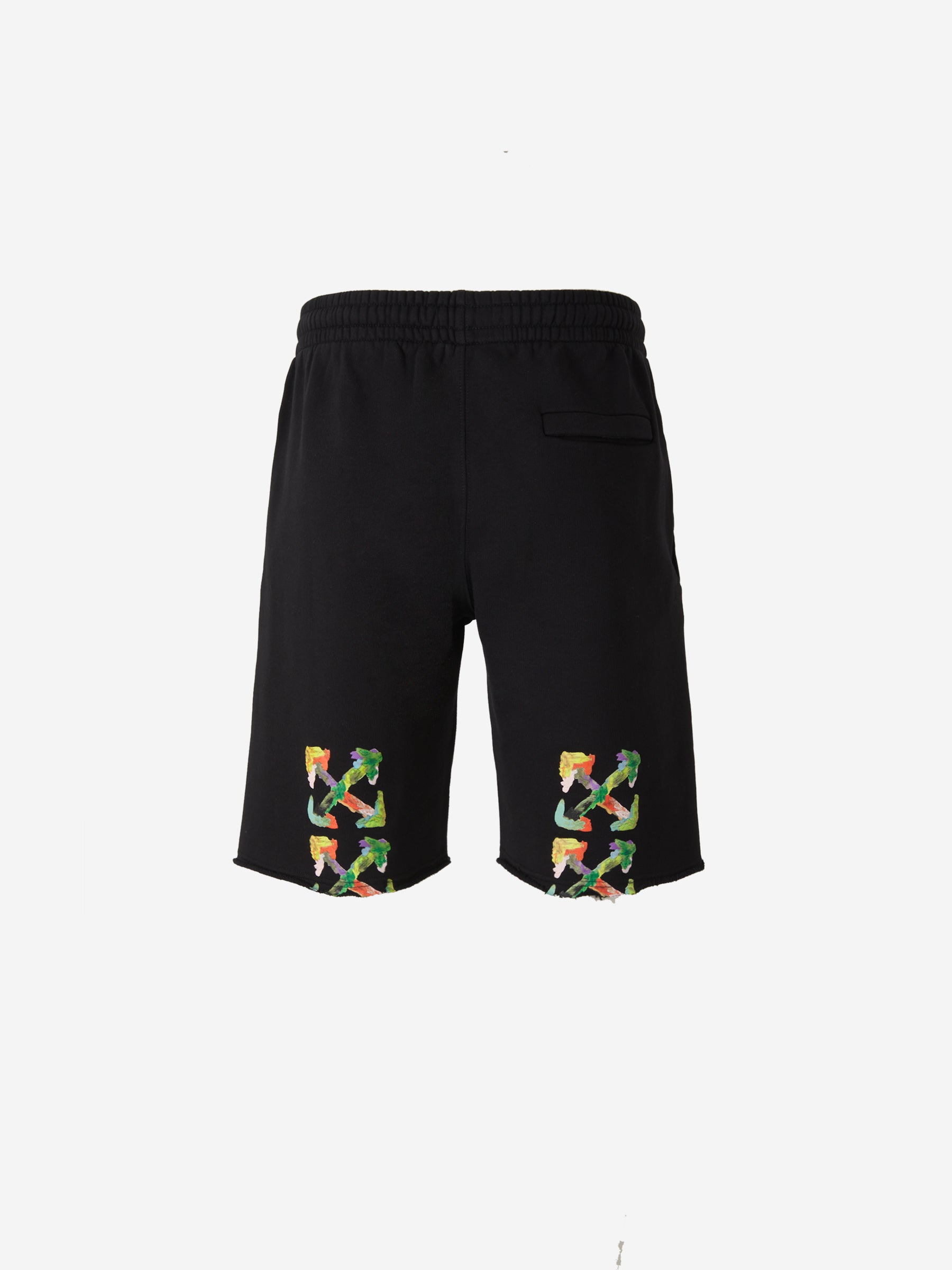 Off-White Bermudas Brush Arrows color Negro sku 523-000787 02 - Foto 8